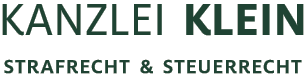 KANZLEI KLEIN § Strafrecht und Steuerrecht Logo