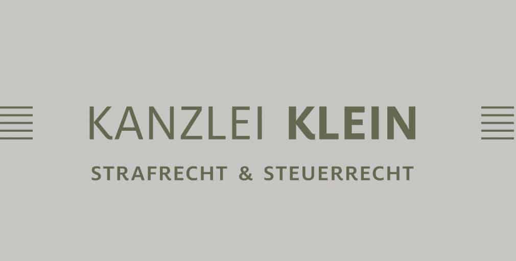 KANZLEI KLEIN § Strafrecht und Steuerrecht Logo